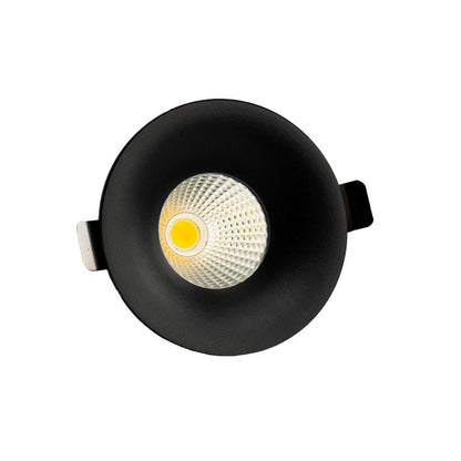 LED inbouwspot rond Ø85 mm zwart