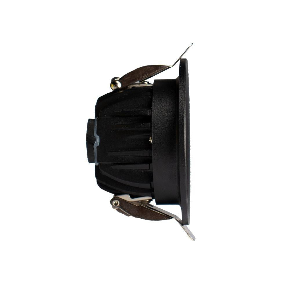 LED inbouwspot rond Ø85 mm zwart