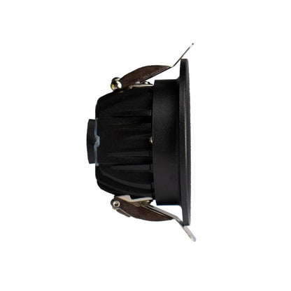 LED inbouwspot rond Ø85 mm zwart