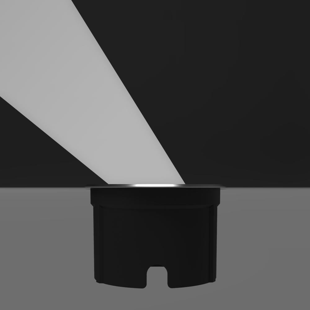 LED grondspot asymmetrisch voor gevelverlichting