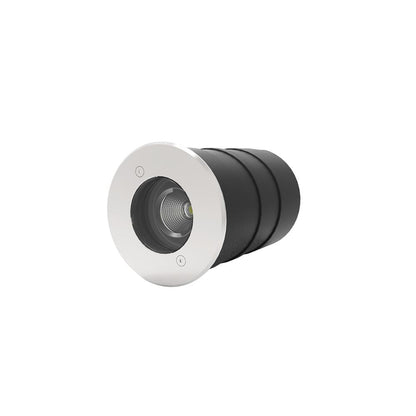LED grondspot kantelbaar dimbaar antraciet IP67