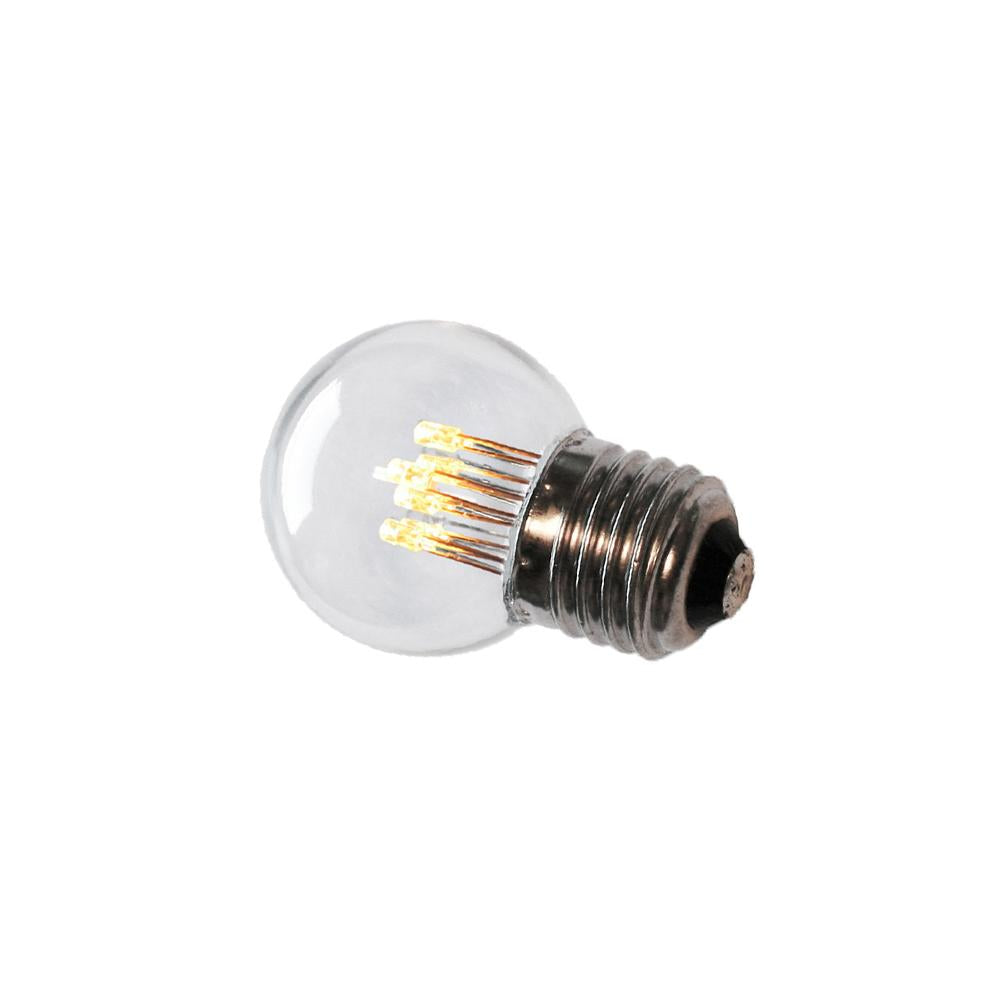 LED kogellamp E27 P45 1W Helder 2400K