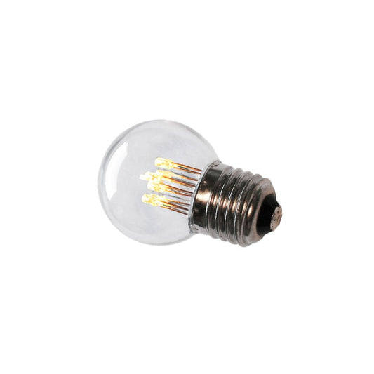 LED kogellamp E27 P45 1W Helder 2400K