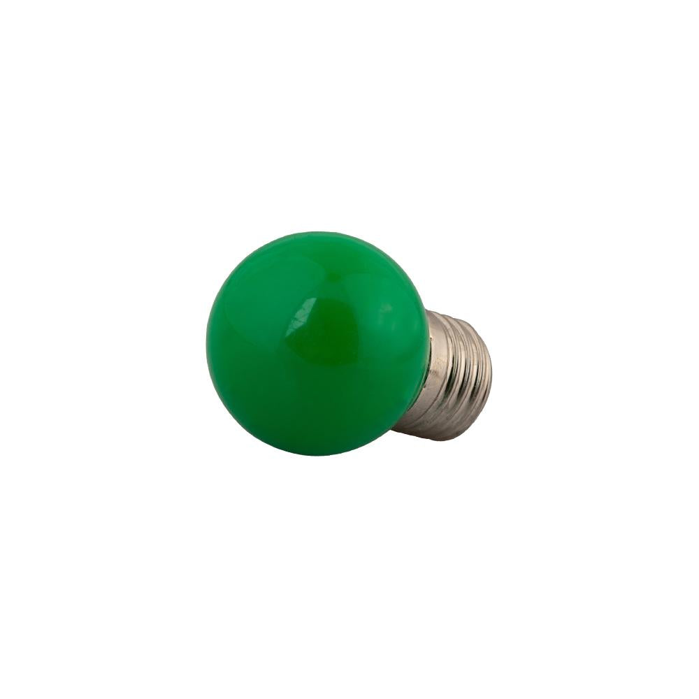 LED kogellamp E27 P45 1W Groen