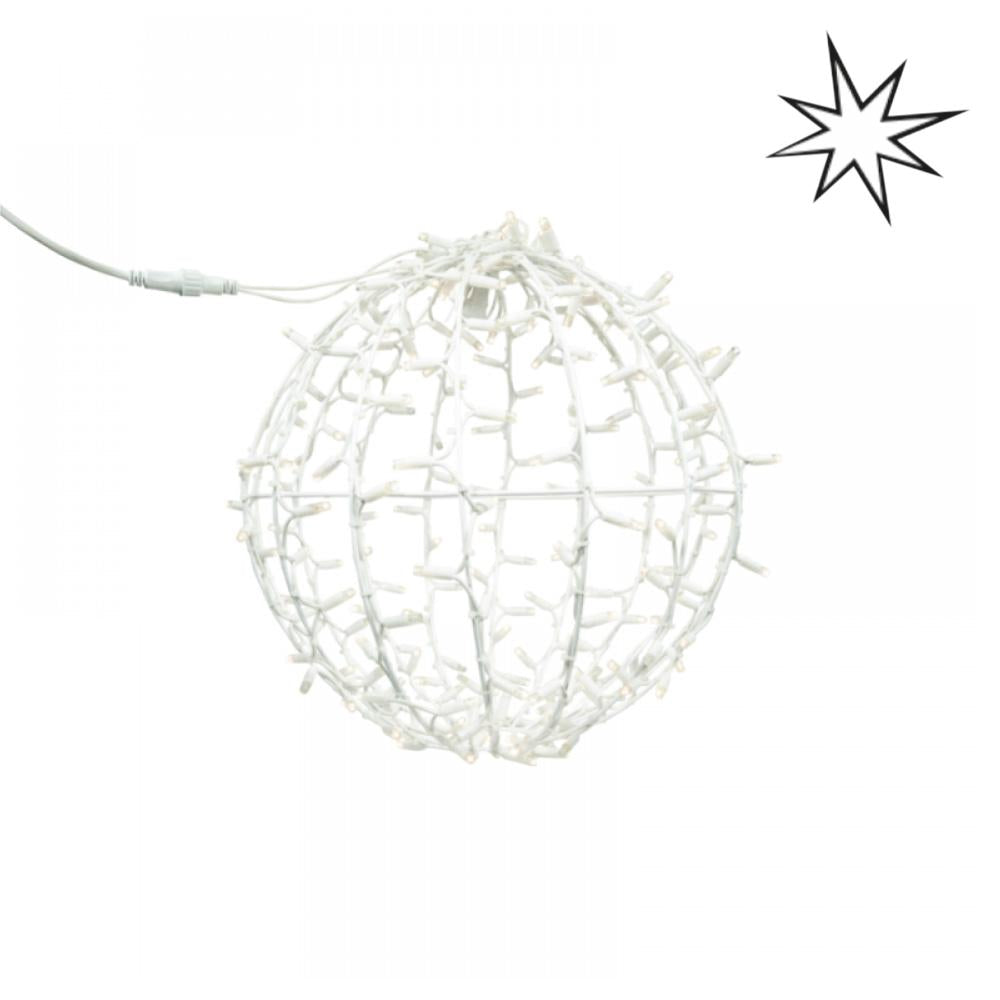 Verlichte 3D-bal 35cm