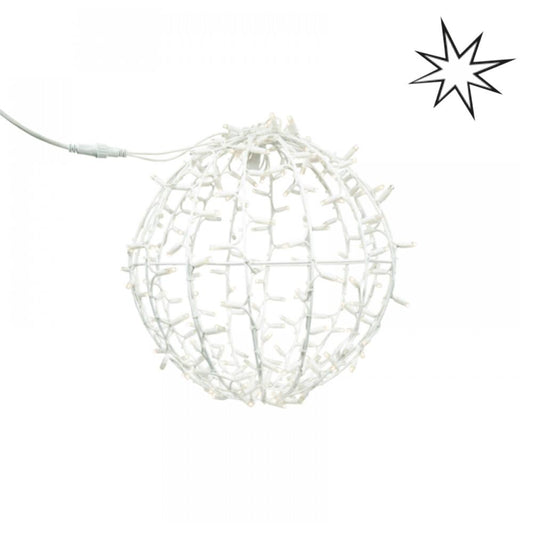 Verlichte 3D-bal 35cm