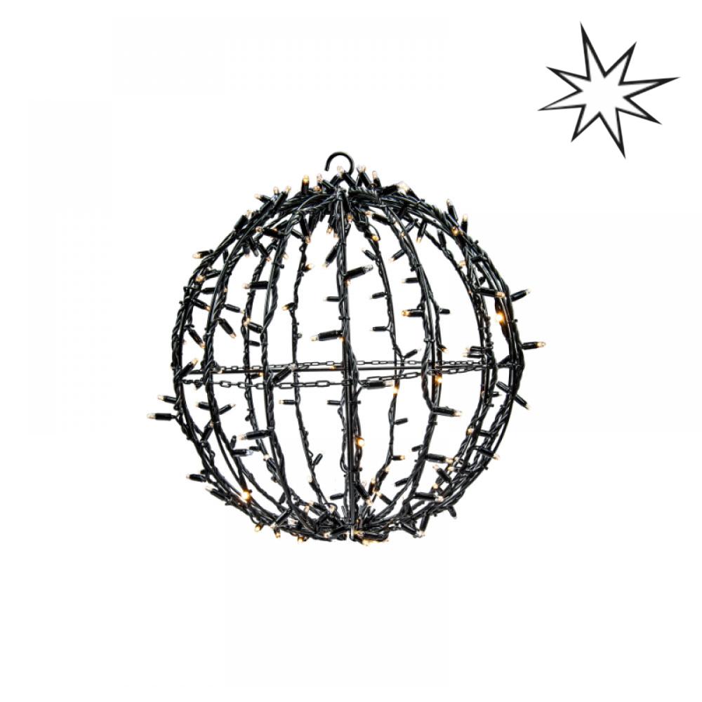 Verlichte 3D-bal 35cm