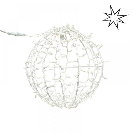 Verlichte 3D-bal 50cm
