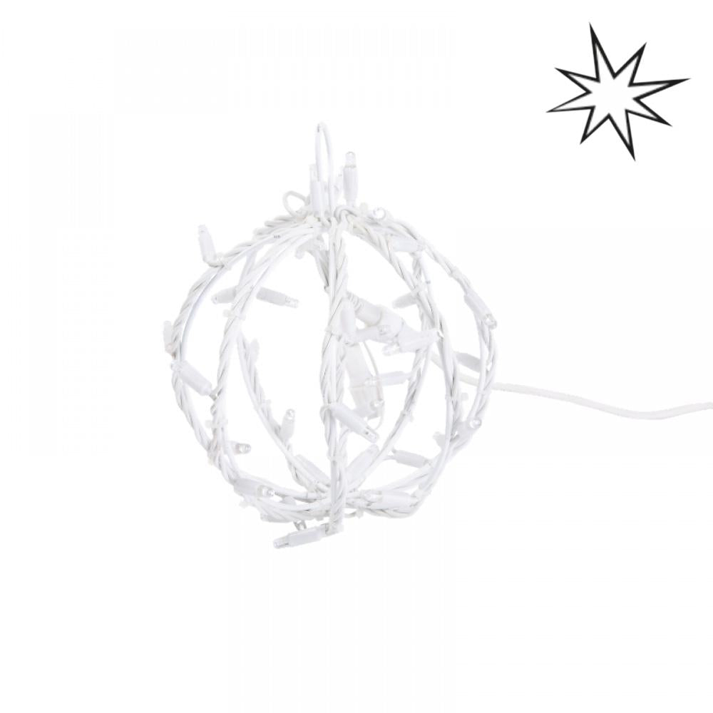 Verlichte 3D-bal 20cm