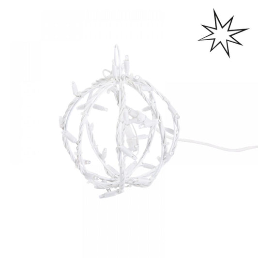 Verlichte 3D-bal 20cm