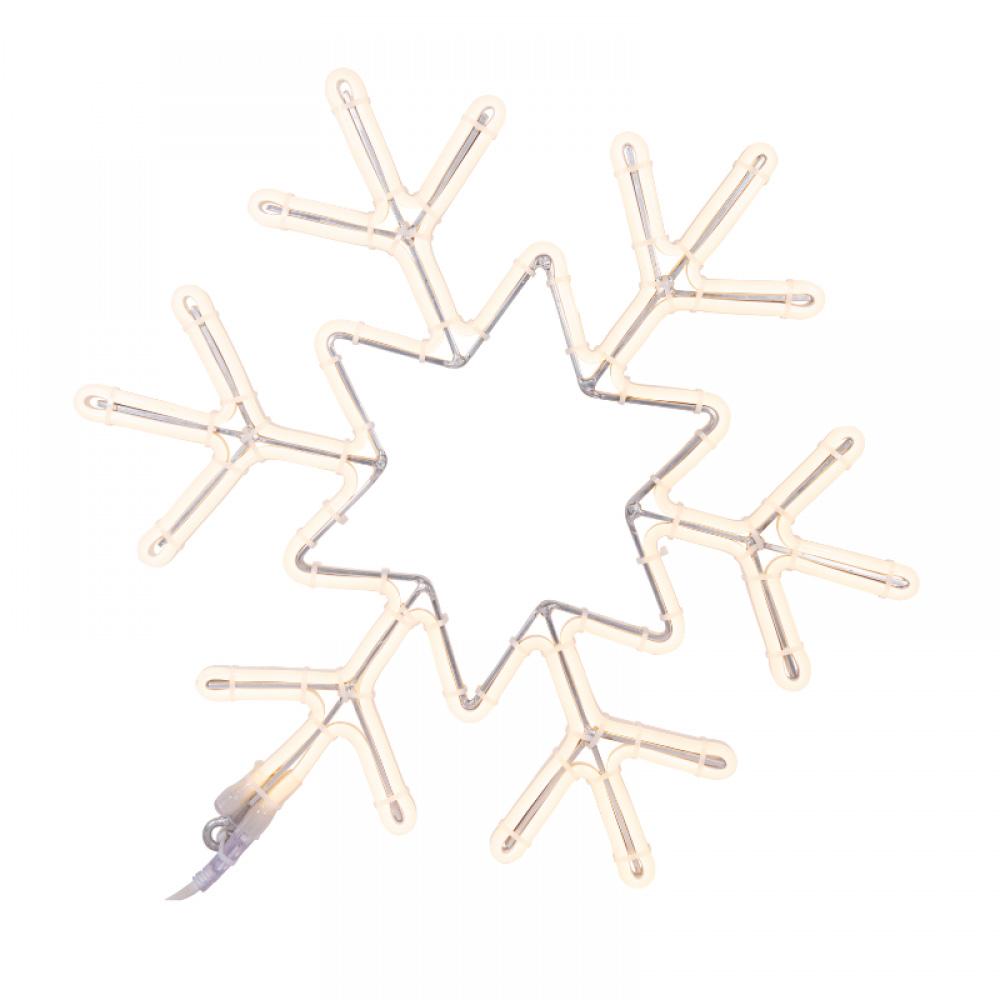 Lichtmotief sneeuwvlok 50x43cm