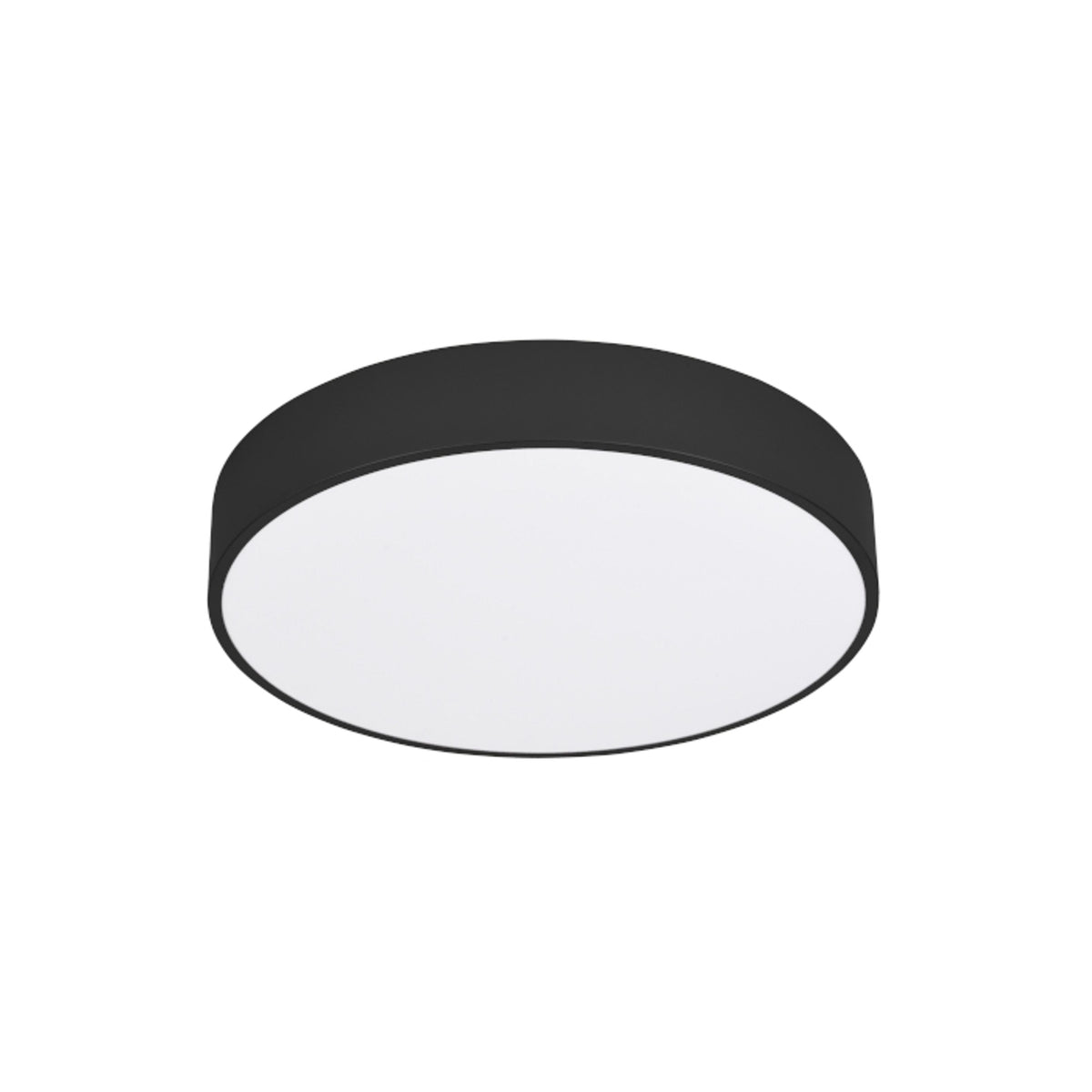 LARISA R 30 DIMM ronde LED plafondlamp zwart