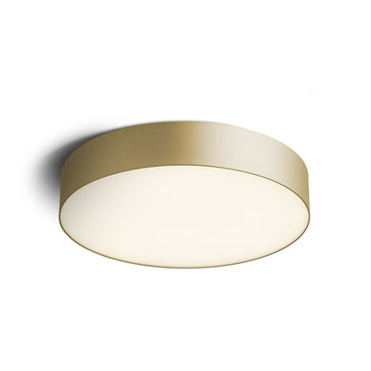 LARISA R 30 ronde LED plafondlamp parelmoergoud