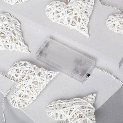 LED string light with paper hearts 1.7 m | 10 LED