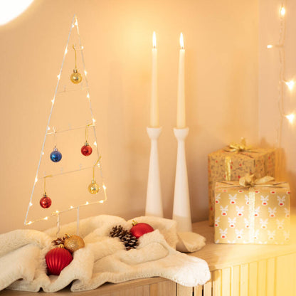 LED kerstboom 61 cm | wit | 22 LED