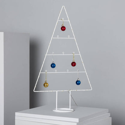 LED kerstboom 61 cm in wit
