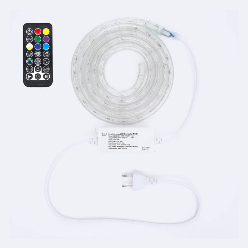 LED-lysslange til 220 V | 36 LED/m | IP65 | pr. meter