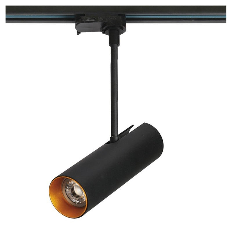 LENS | Spot sur rail | 3-LINE 230V | blanc, noir ou noir/or