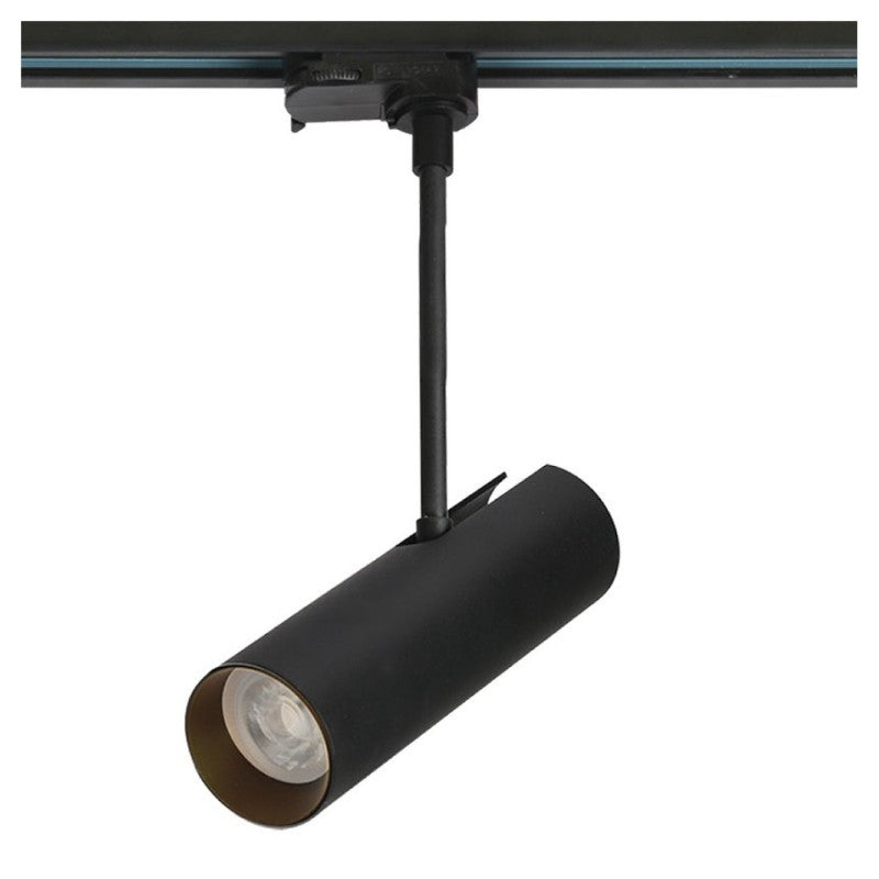 LENS | Spot sur rail | 3-LINE 230V | blanc, noir ou noir/or