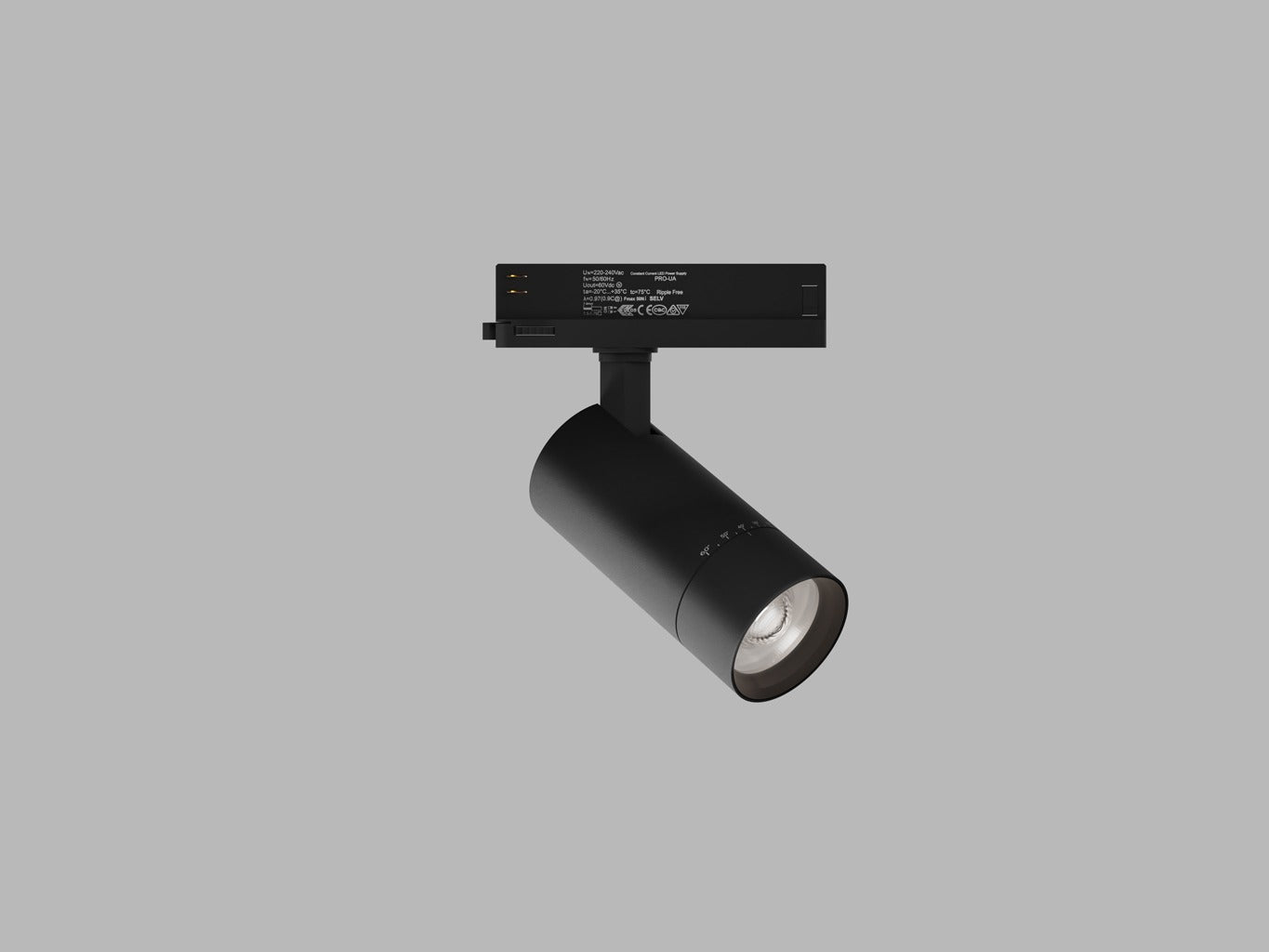 LED2 LEON II M zwart - ander aanzicht
