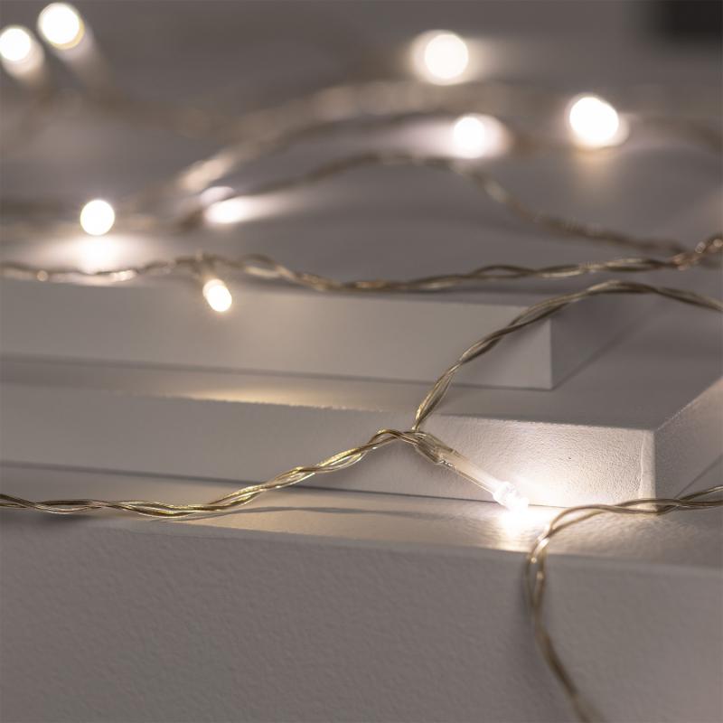 LED lichtslinger op batterijen 3 m | 20 LED | IP44