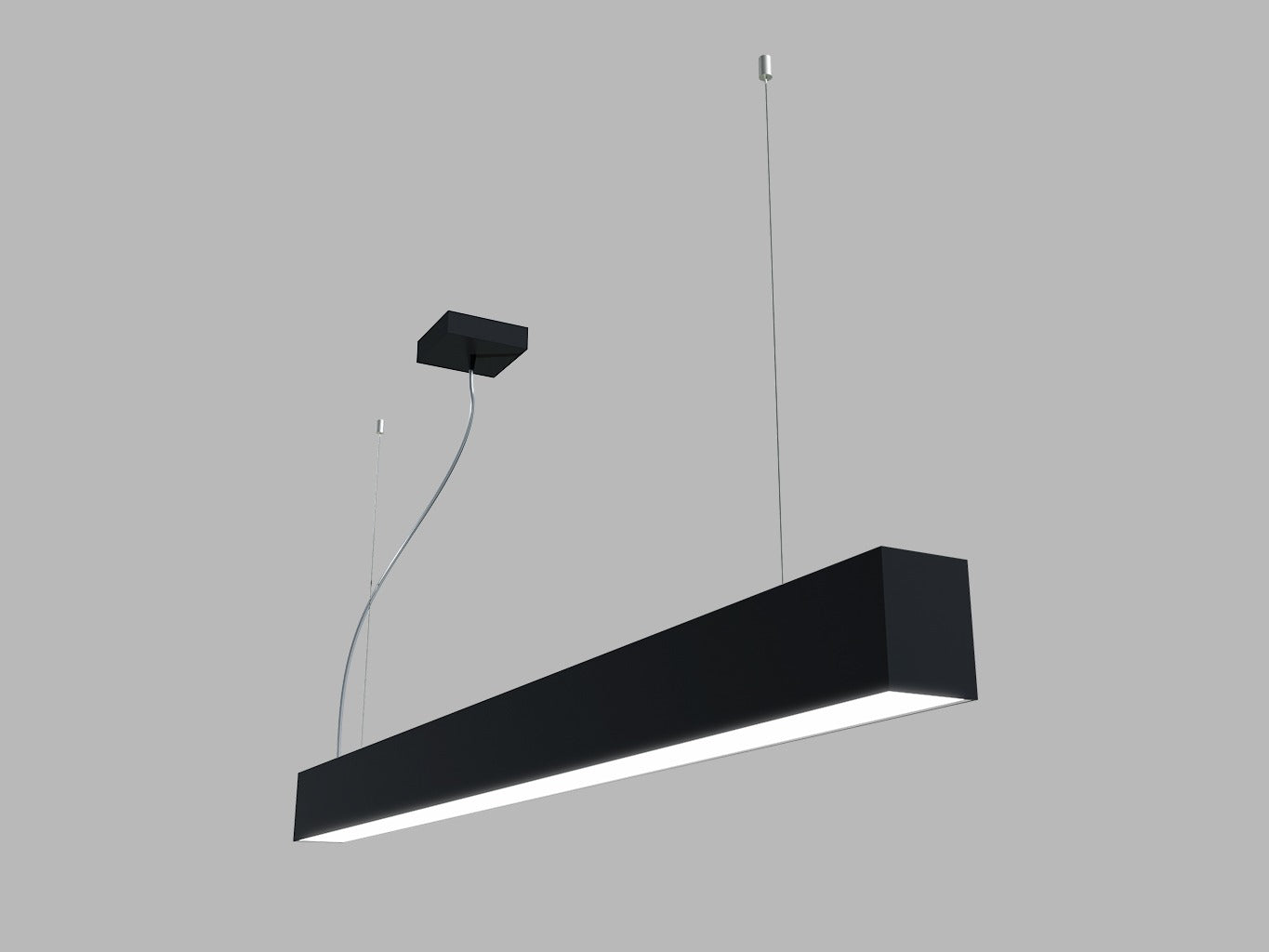 LED2 LINO II P-Z 120cm Zwart