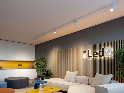 LED2 LOOK II 3-fase railspot - sfeerbeeld