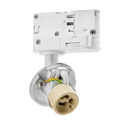 LUCAS BASE | Rail spotlight | 3-LINE 230V | white or black