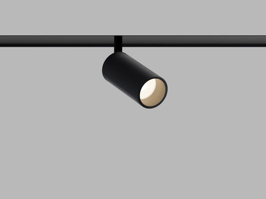 LED2 MAGO II 48V richtbare magnetische railspot zwart
