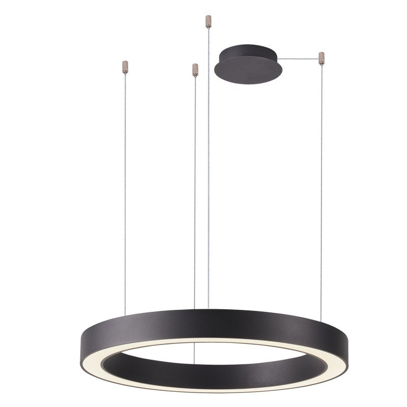 MARCO PENDANT 60 cm zwart LED hanglamp