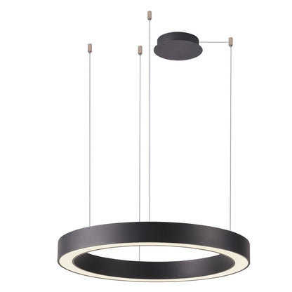 MARCO PENDANT 60 cm zwart LED hanglamp