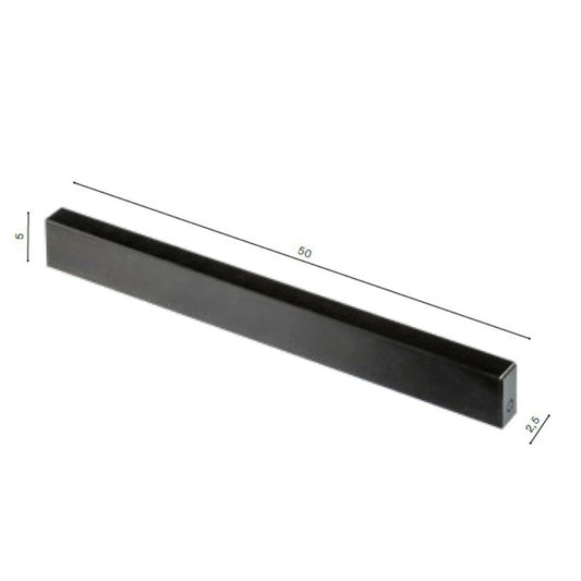 ALFA Magnetic 48V | Afdekking voeding TM27 | zwart