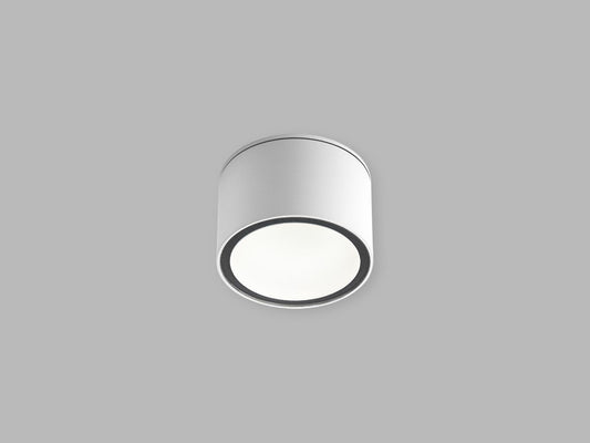 LED2 MEDO S ronde GX53 buitenwandlamp wit