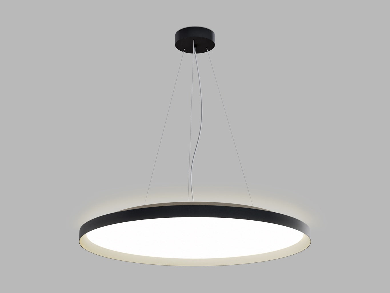 LED2 MOON P/N-Z 80 cm Zwart/champagne