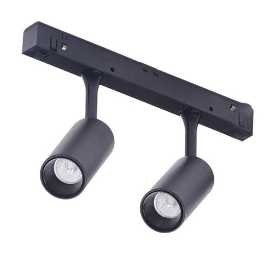 NIKKI 2 2X3W | Railspot | ALFA Magnetic 48V | 3000K | goud/zwart, wit/zwart of zwart