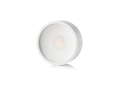 LED2 PUCK opbouw plafondlamp wit detail