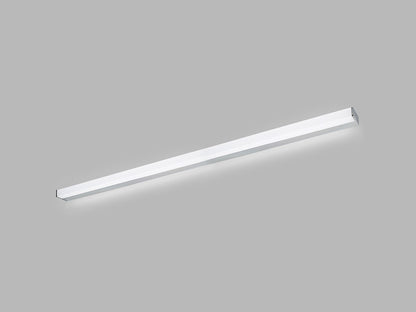 LED2 QUADRA 120 lineaire wandlamp chroom IP44 badkamerverlichting