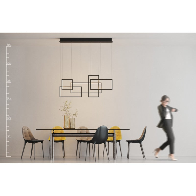 Azzardo QUADRATUS hanglamp