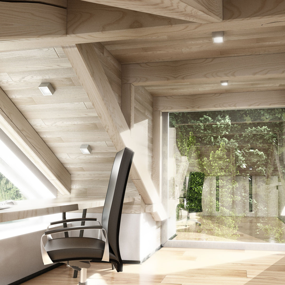 DEZA | kompakt taklampe for bad | G9 | aluminium med satengglass | IP54 | med eller uten lyskilde