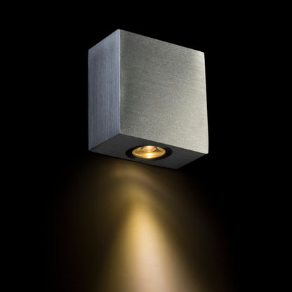 TICO I | compacte LED wandlamp van massief aluminium | 3W 3000K