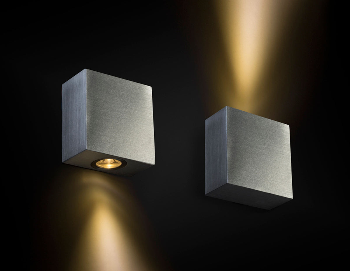 TICO I | compacte LED wandlamp van massief aluminium | 3W 3000K