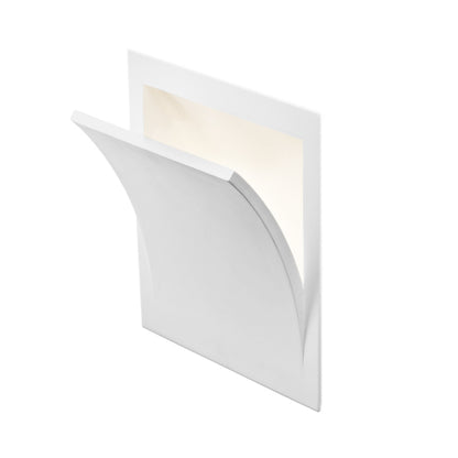 SPIRIT gips inbouw wandlamp overschilderbaar E14