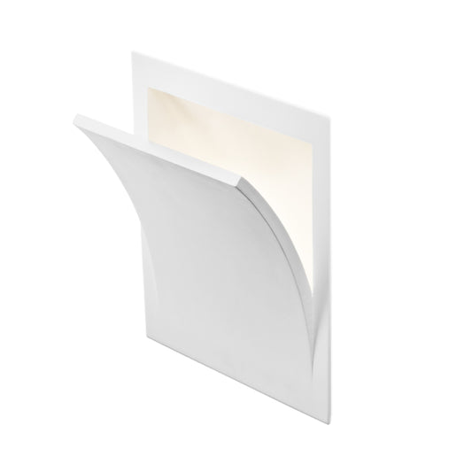 SPIRIT gips inbouw wandlamp overschilderbaar E14