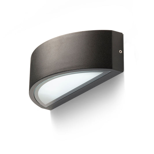 LESA | outdoor wall lamp made of cast aluminium | E27 | IP54 | black, white or silver grey | with or without light source