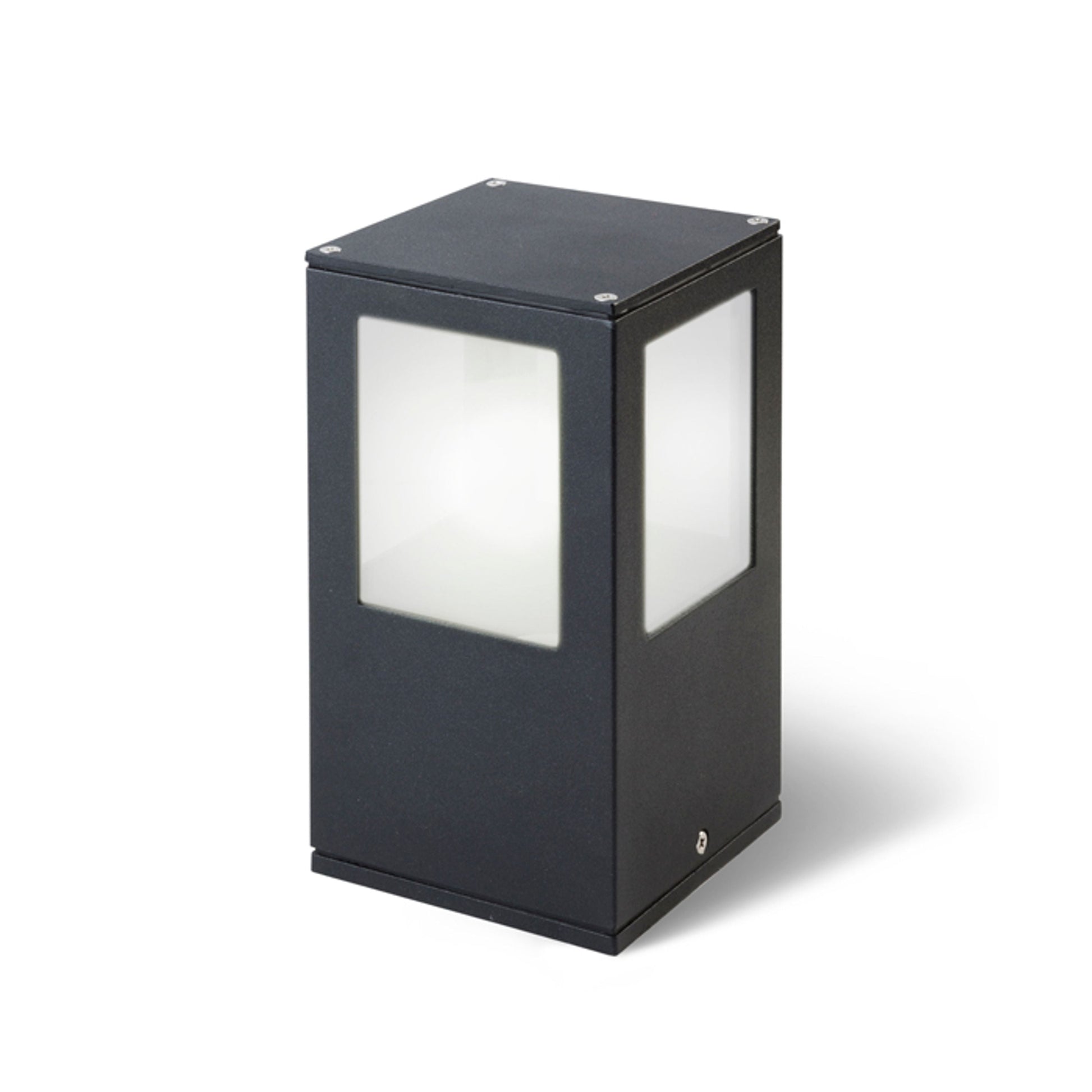 PONDER 20 tuinpaal of wandlamp buiten zwart E27