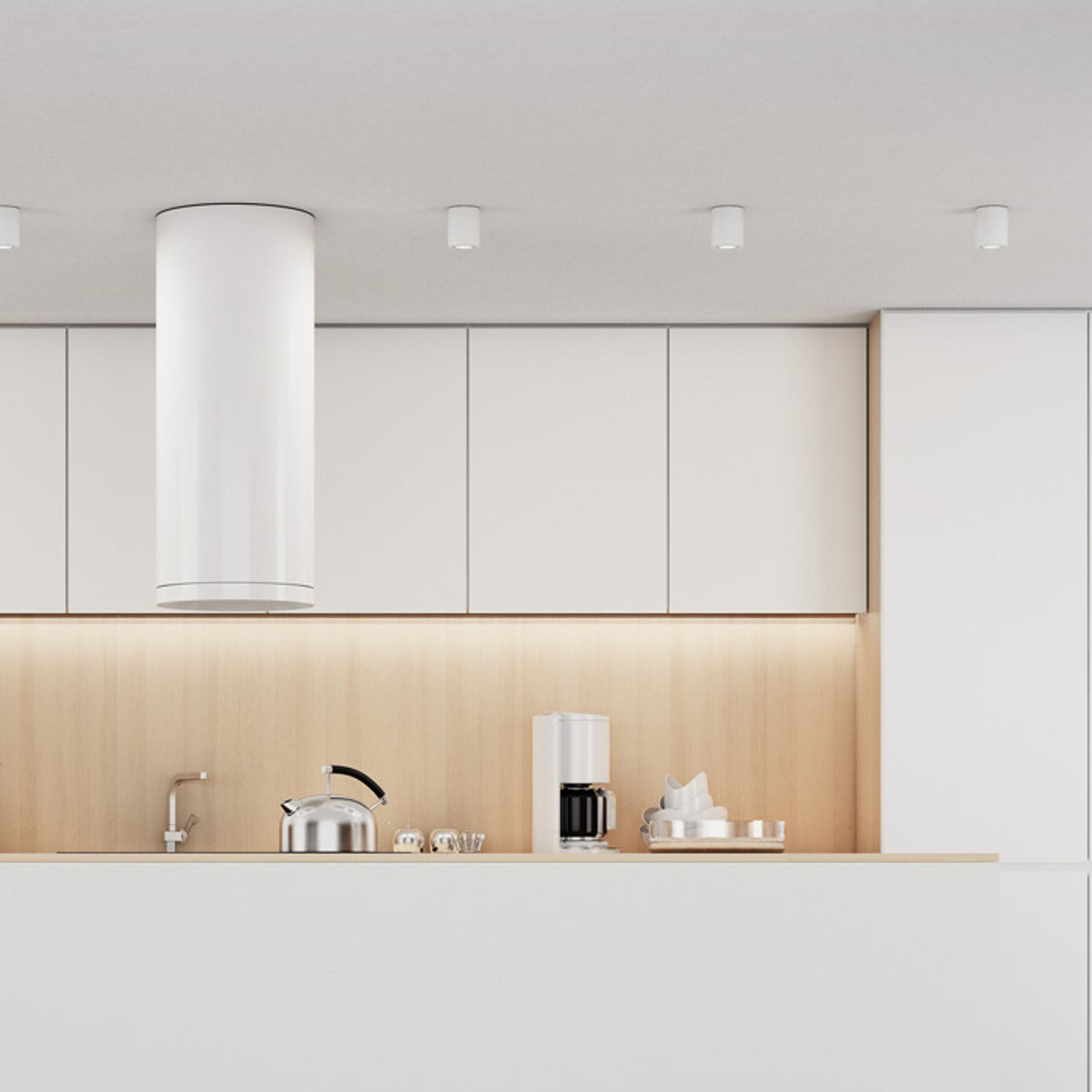 MAYO RD | foco LED de superficie orientable | LED 9W 400lm 2700K | aluminio o blanco