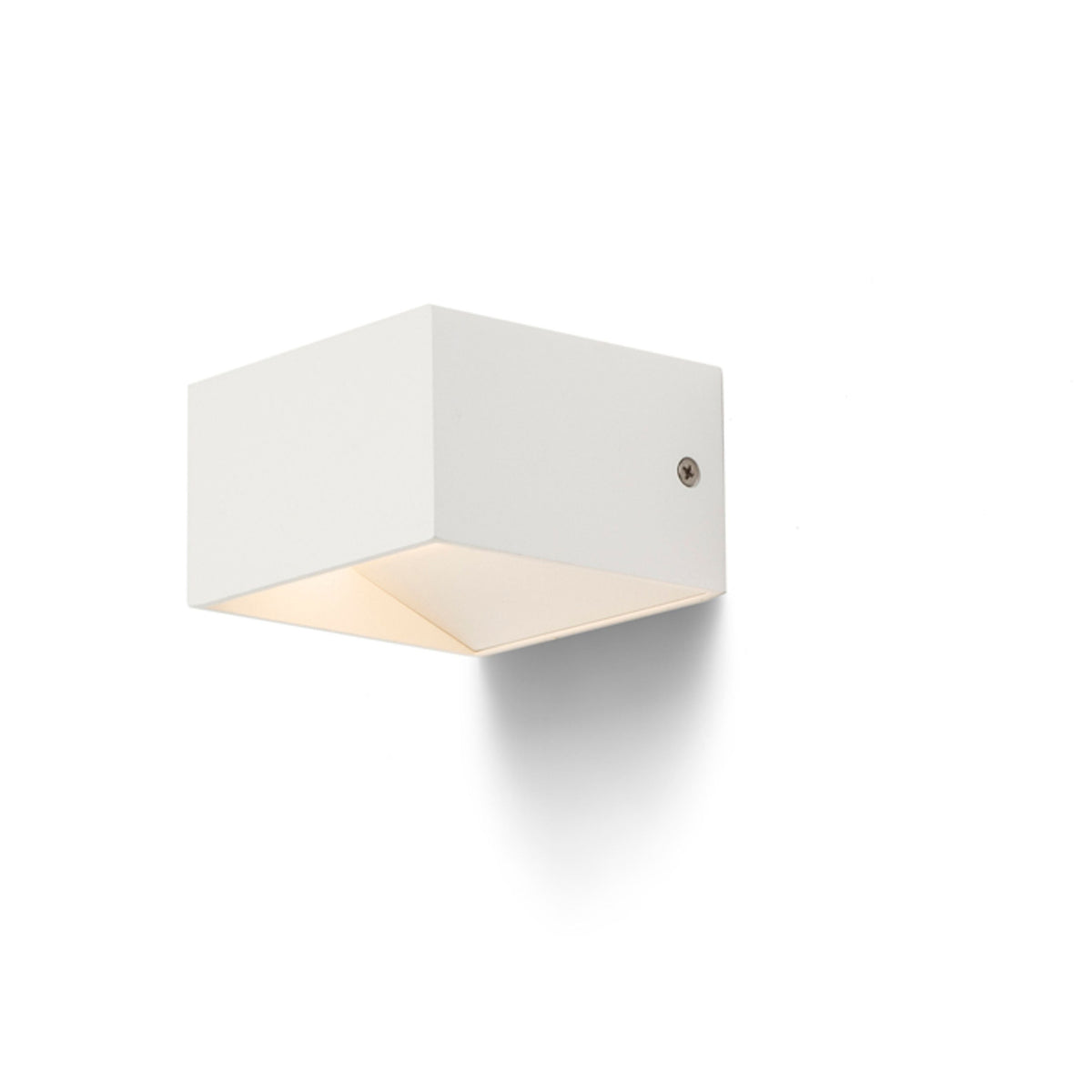 DIDO | vierkante LED wandlamp up en down | 4,5W 3000K | wit aluminium