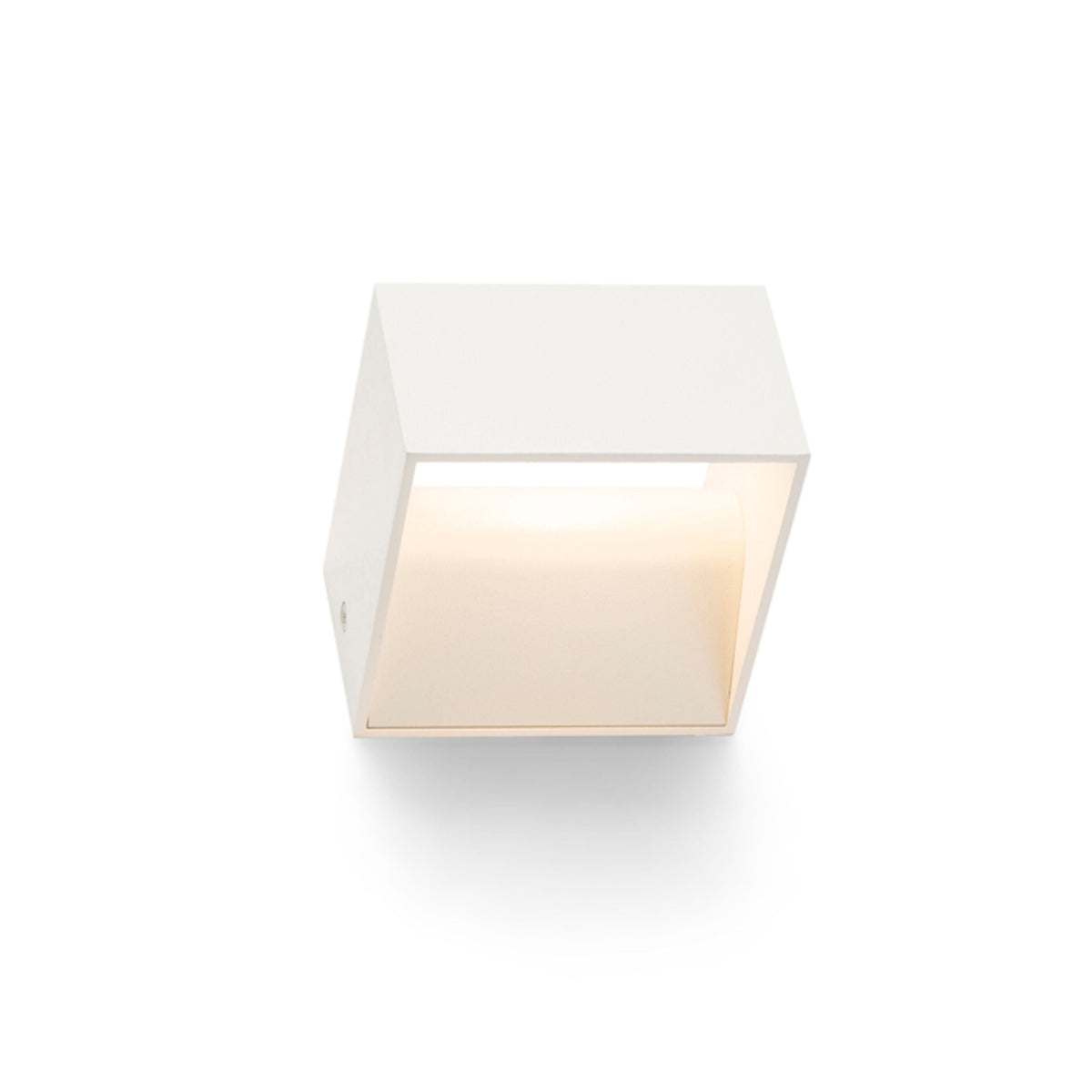 DIDO | vierkante LED wandlamp up en down | 4,5W 3000K | wit aluminium