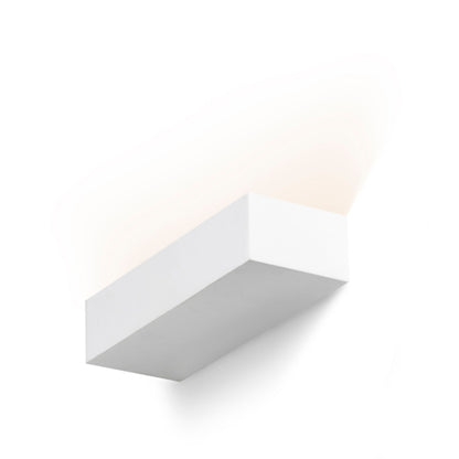 WIM | vlakke gips wandlamp | G9 | overschilderbaar | met of zonder lichtbron