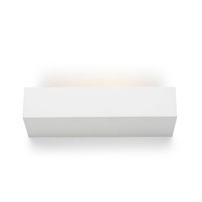 WIM | vlakke gips wandlamp | G9 | overschilderbaar | met of zonder lichtbron